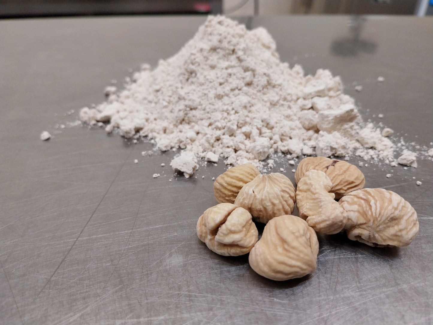 farina di castagne con marroni toscani senza glutine biologico