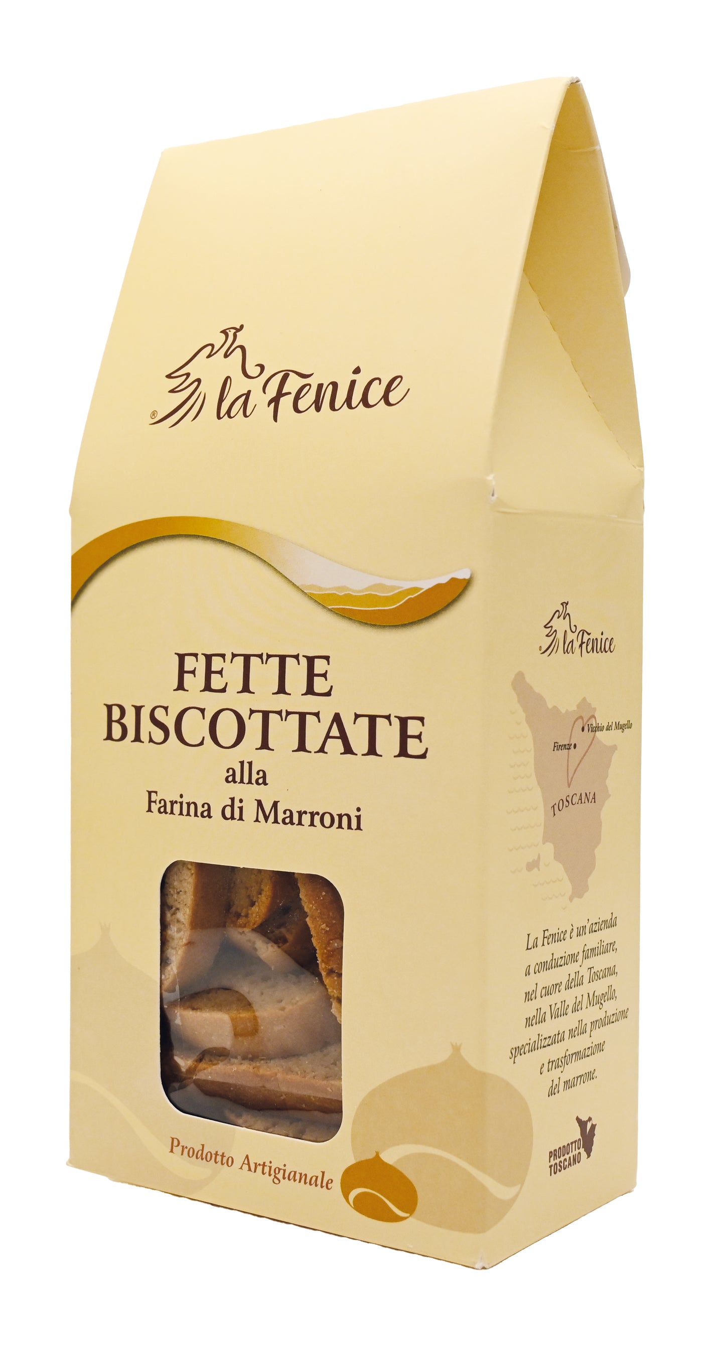 Fette biscottate con farina di marroni | LA FENICE