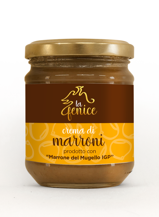 crema di marroni con marrone del mugello IGP