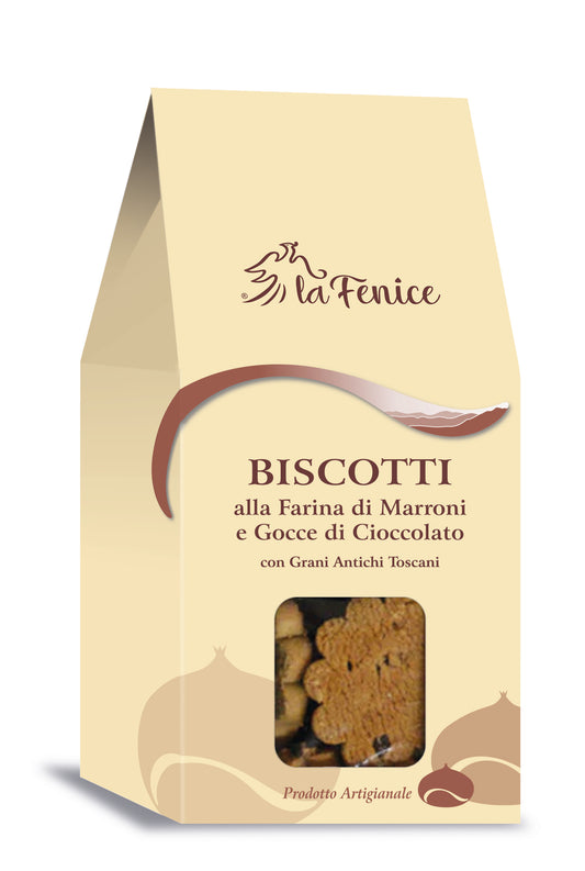Biscotti alla farina di marroni e grani antichi toscani