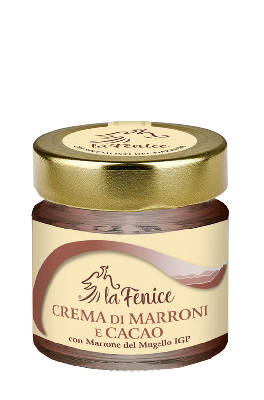 Crema di marroni e cacao La Fenice