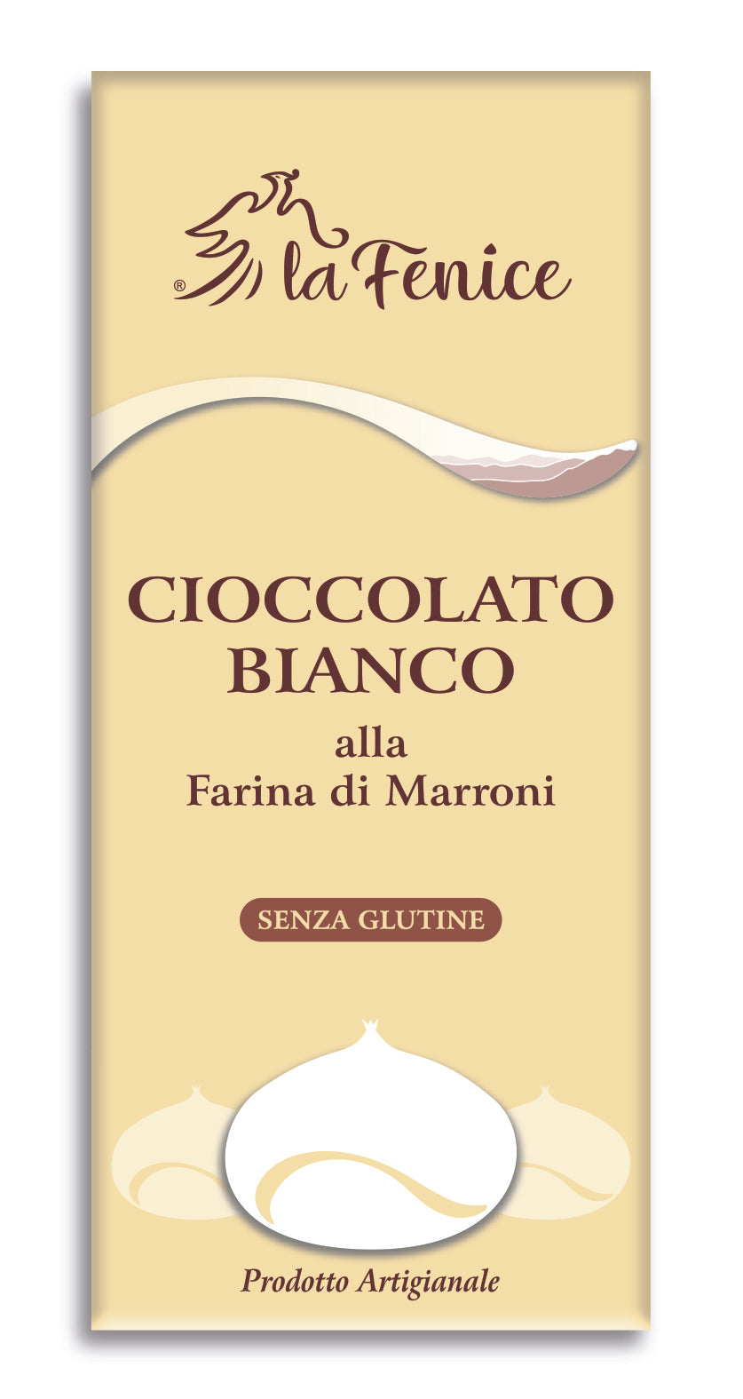 Cioccolato bianco ai marroni La Fenice